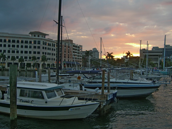 110 Sunset over West Palm Beach