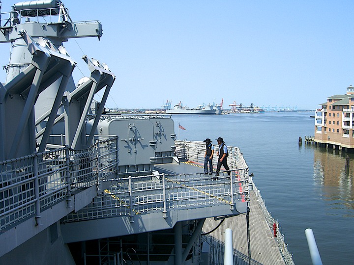 157 USS Wisconsin Norfolk